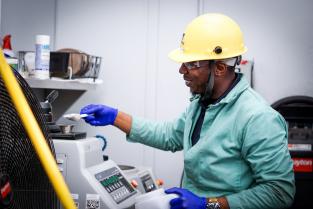 Williams using scale in quality lab